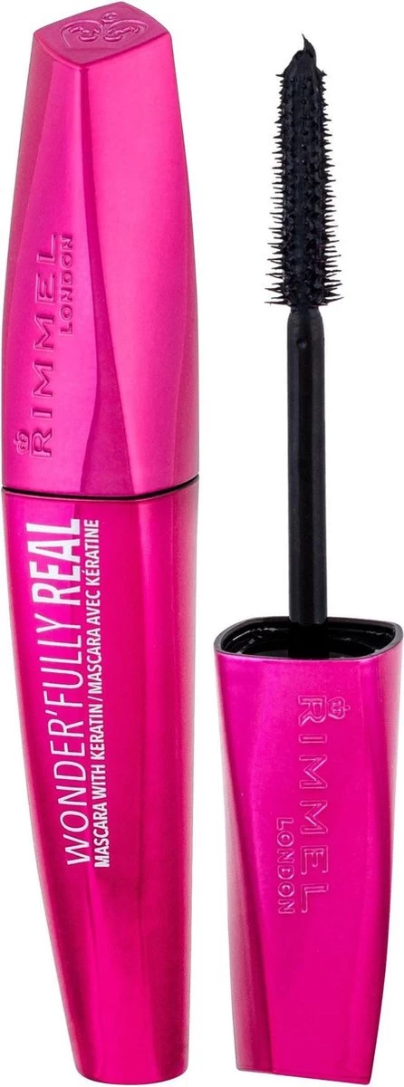 Rimmel London Wonder'fully Real Mascara - 001 Black - Afbeelding 8