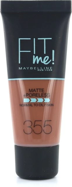Maybelline Fit Me Matte & Poreless Foundation - 355 Pecan - 30 Ml