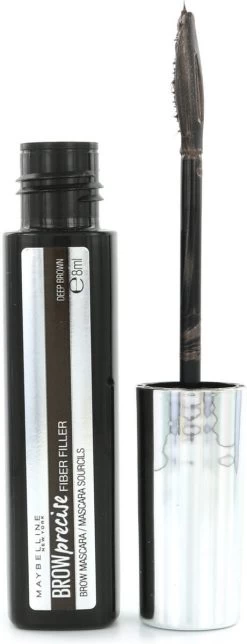 Maybelline - Brow Precise Fiber Filler - 06 Deep Brown - Wenkbrauwmascara