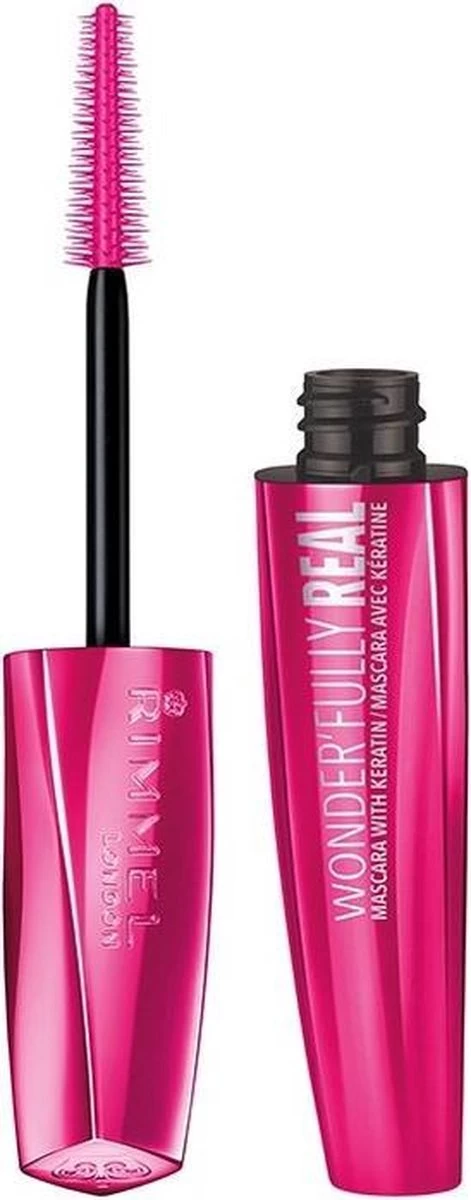 Rimmel London Wonder'fully Real Mascara - 001 Black - Afbeelding 9