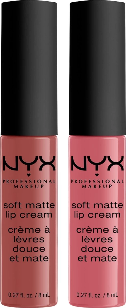 NYX Professional Makeup - Holidays 2022 Mrs Claus - Soft Matte Lip Cream Duo 02 - Roze - Afbeelding 2