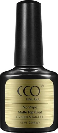 CCO Ultra Matte Top Coat - - Dekkende Kleur - 7.3ml