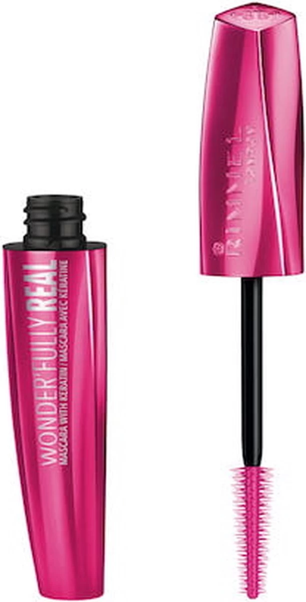 Rimmel London Wonder'fully Real Mascara - 001 Black - Afbeelding 11
