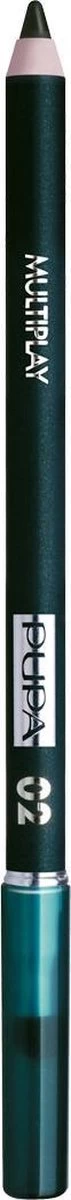 Pupa Milano Multiplay Oogpotlood - 02 Electric Green - Afbeelding 3