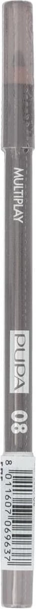 Pupa Milano Multiplay Oogpotlood - 08 Basic Brun - Afbeelding 7