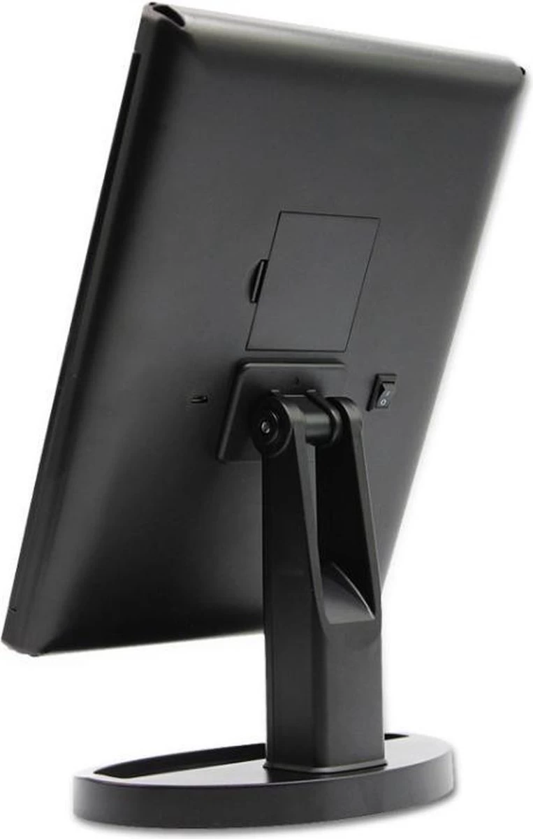 Spiegel Met LED Verlichting - Make-upspiegel - Zwart - Afbeelding 3