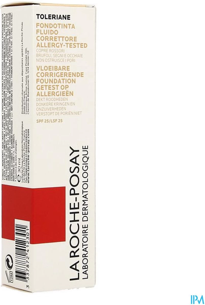 La Roche-Posay Toleriane Teint Fluide Foundation - 11 - Egaliseert - Afbeelding 4