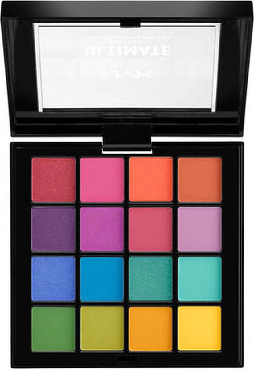 NYX Professional Makeup Ultimate Shadow Palette - Brights USP04 - Oogschaduw Palet - Afbeelding 9