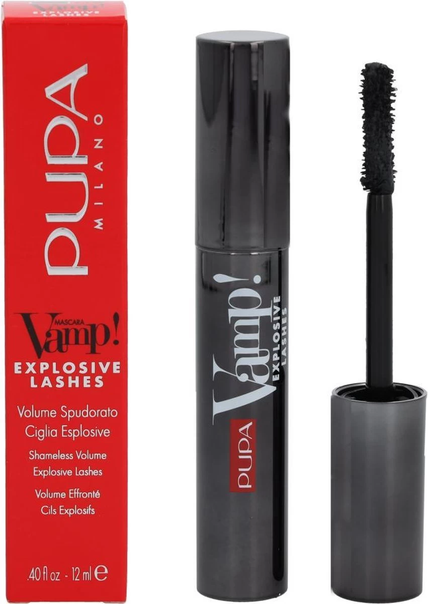 Pupa Vamp! Mascara Explosive Lash - 110 Extra Black - Afbeelding 11