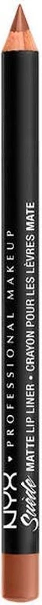 NYX Professional Makeup Suede Matte Lip Liner - SMLLT04 Soft Spoken - Lippenpotlood - 1 Gr - Afbeelding 5