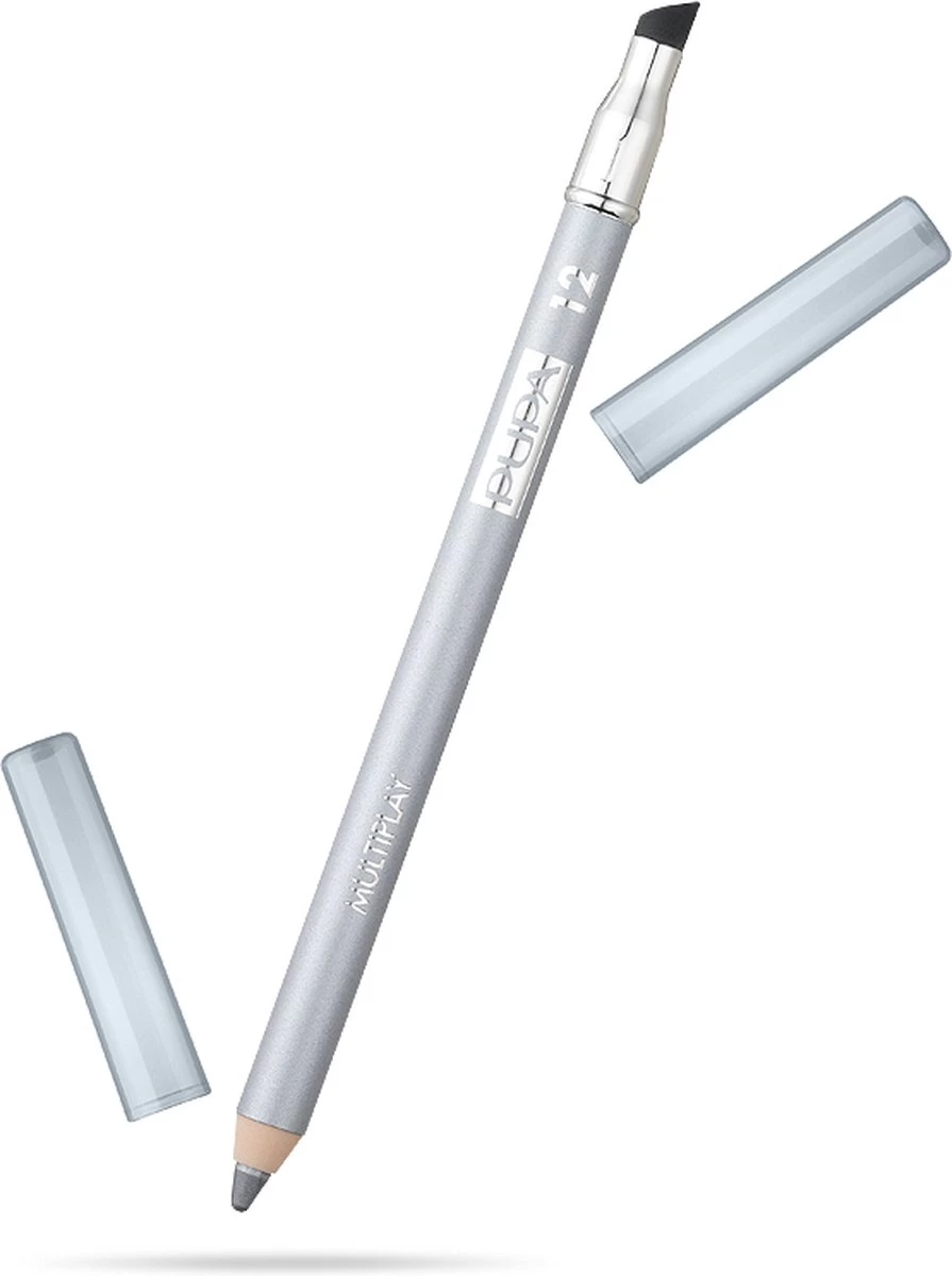Pupa Milano Multiplay Oogpotlood - 12 Grey Blue - Afbeelding 2