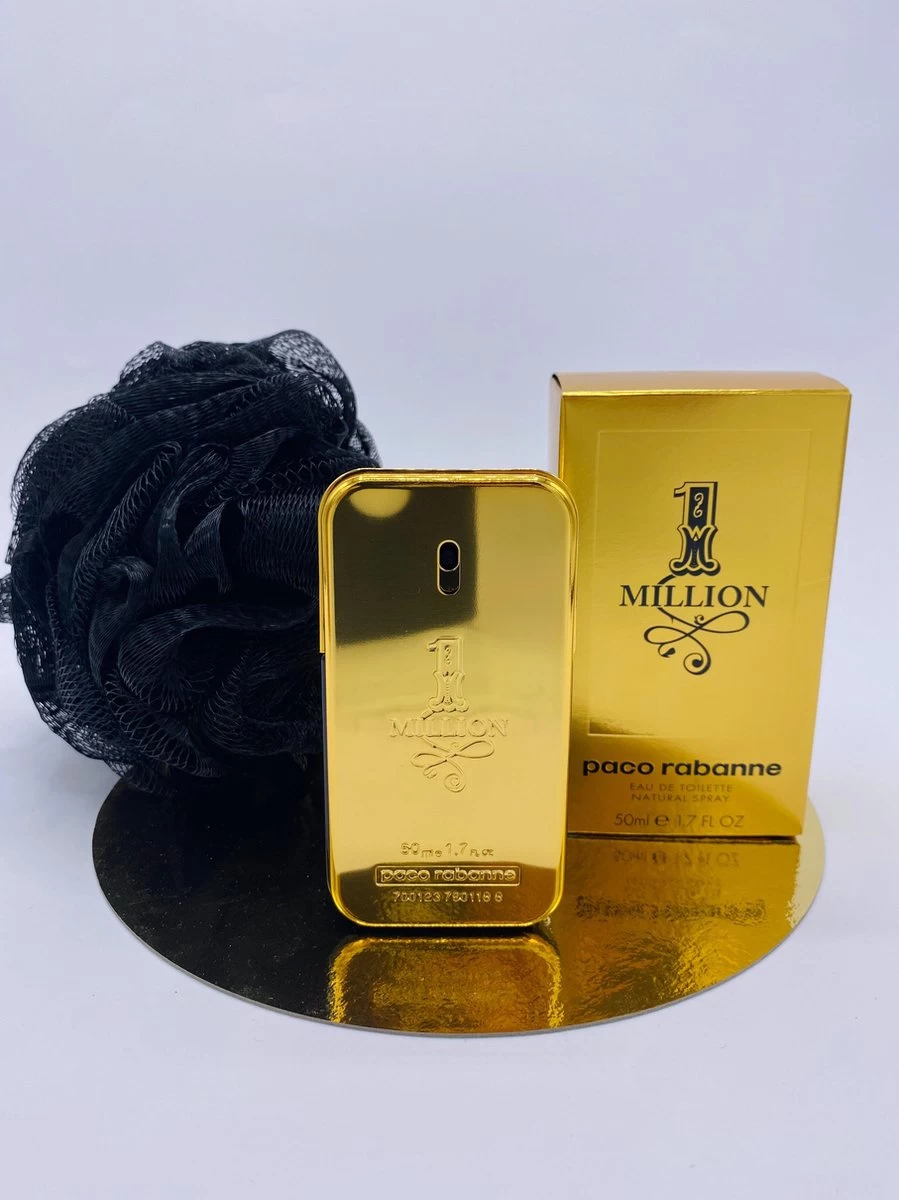 Cadeau Voor Man One Million Paco Rabanne Mannen Eu De Toilet En Shower Gel - Mannen Parfum - Geschenkset Mannen - Verjaardag - Gadgets Mannen - Paco Rabanne 1 Million - Parfum Voor Heren - 3 Producten - Afbeelding 2