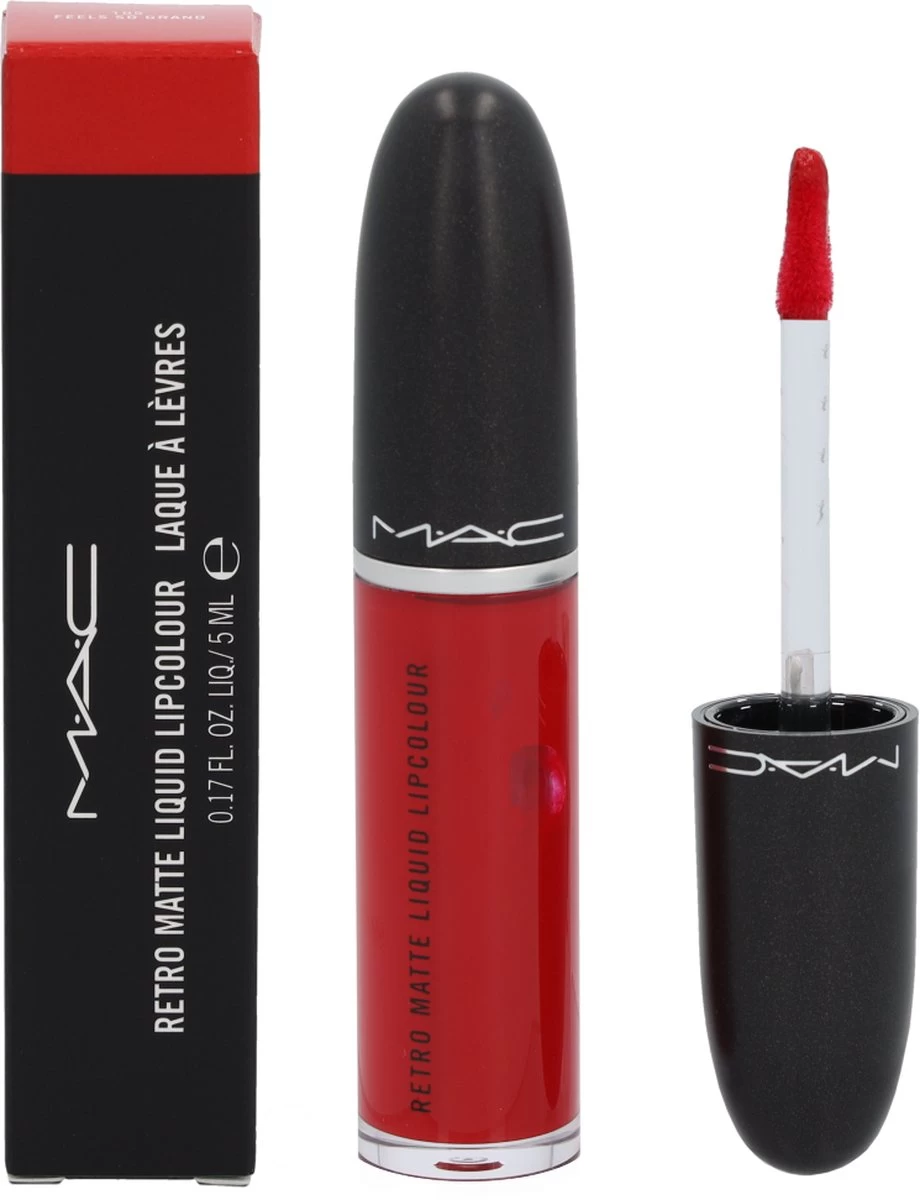 MAC RETRO MATTE LIQUID LIPSTICK - FEELS SO GRAND - Afbeelding 7