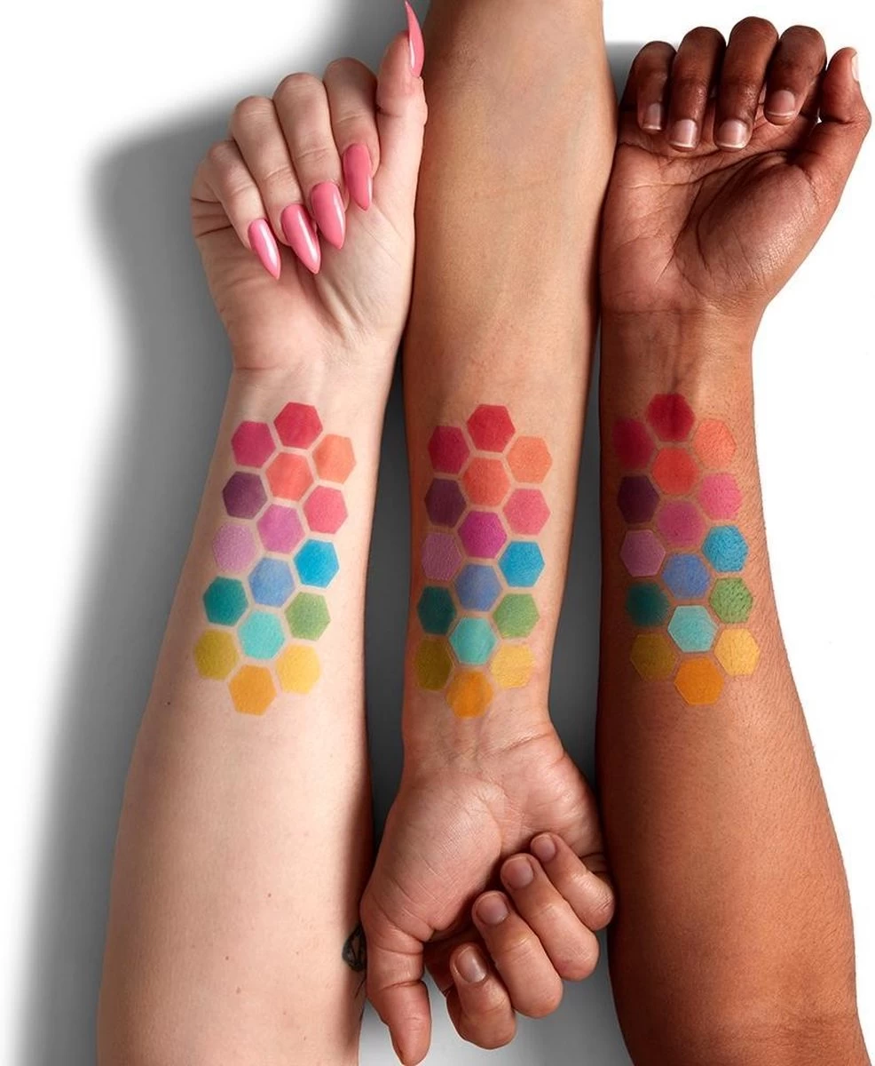 NYX Professional Makeup Ultimate Shadow Palette - Brights USP04 - Oogschaduw Palet - Afbeelding 4