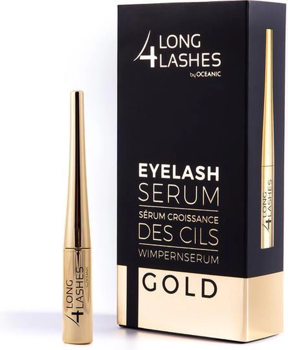 Oceanic Long4Lashes Gold Eyelash Wimpernserum 4 Ml - Afbeelding 2